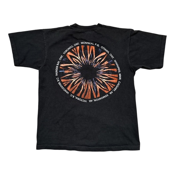 Vintage 90s Tragically Hip Fully Completely Tour Single Stitch T Shirt Mens L - Picture 2 of 9